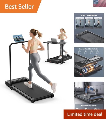 Under desk folding treadmill - under-desk,