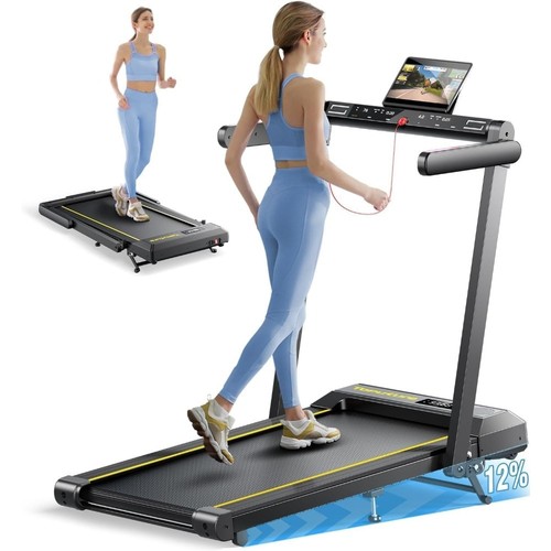 Walking pad treadmill with - pad, 12%