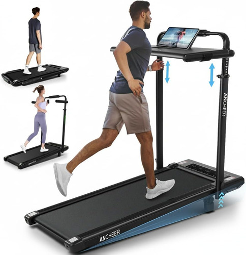 Folding walking pad treadmill - folding,