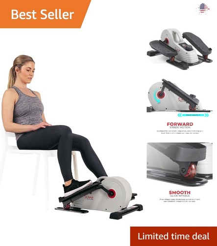 Compact under desk elliptical - desk,